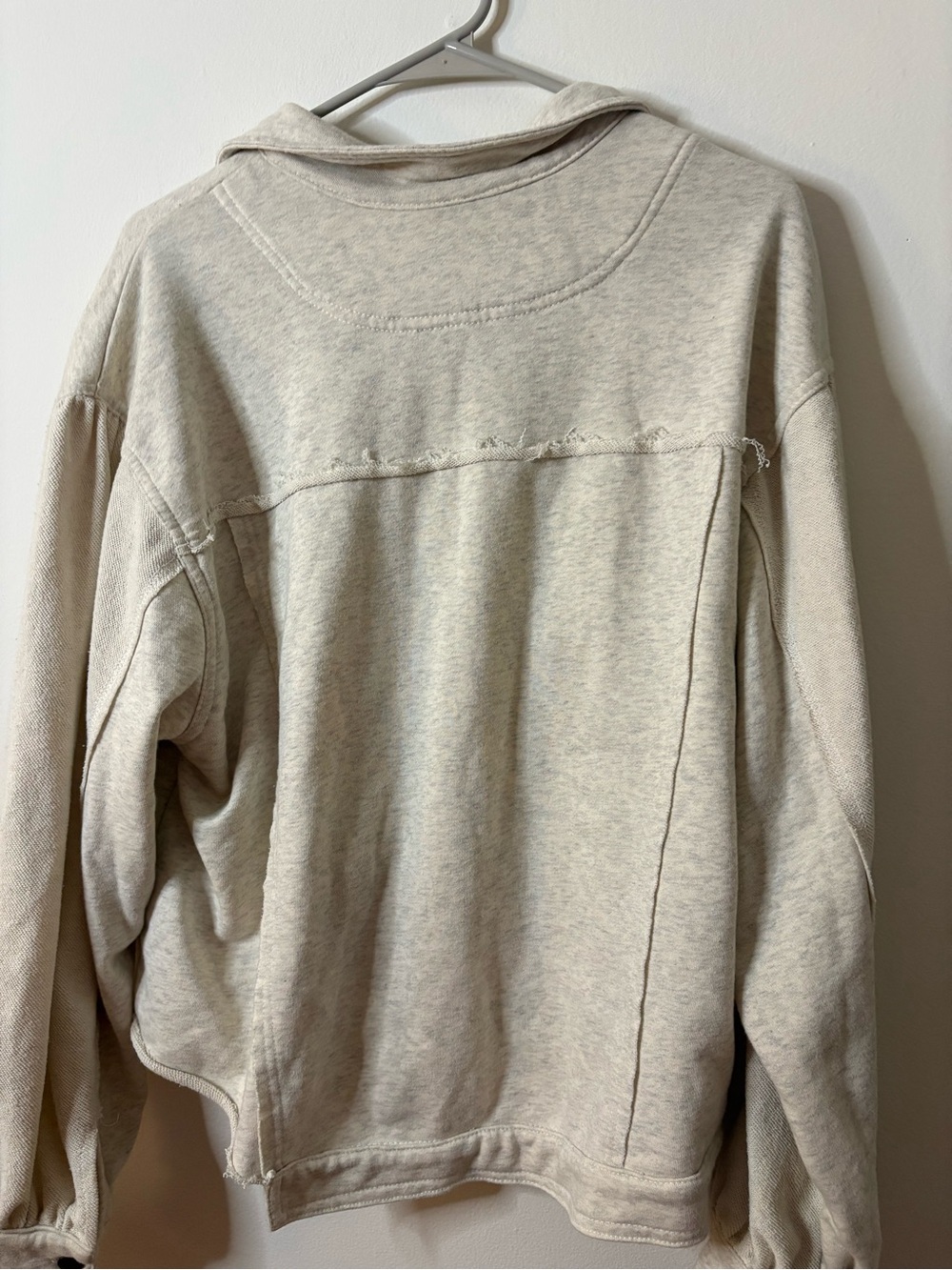 POL Cream Button-Up Utility Jacket - Picture 4 of 4